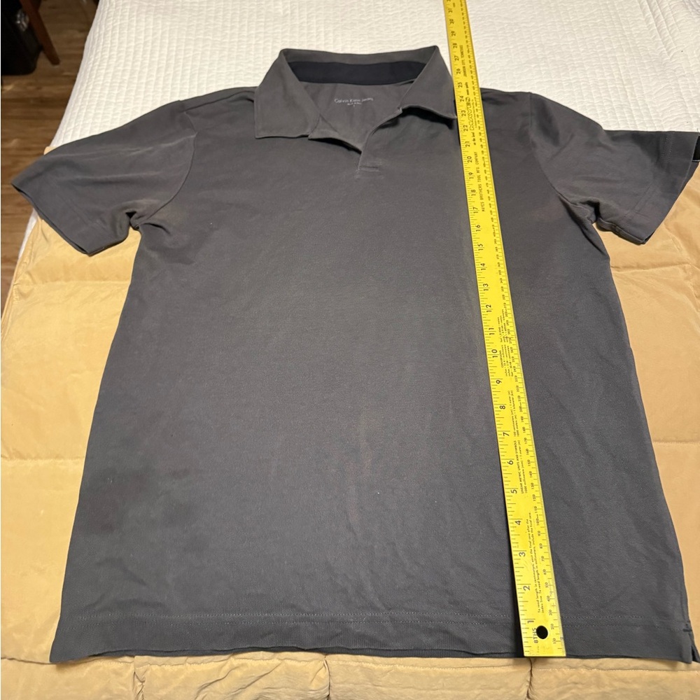 Calvin Klein Charcoal Polo Shirt